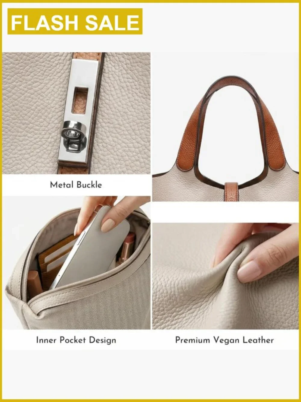 Faux Leather Croc Tote Satchel Clutch Handbag Work Evening Bag